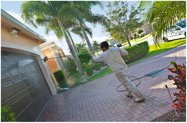 pressure washing in pompano beach fl